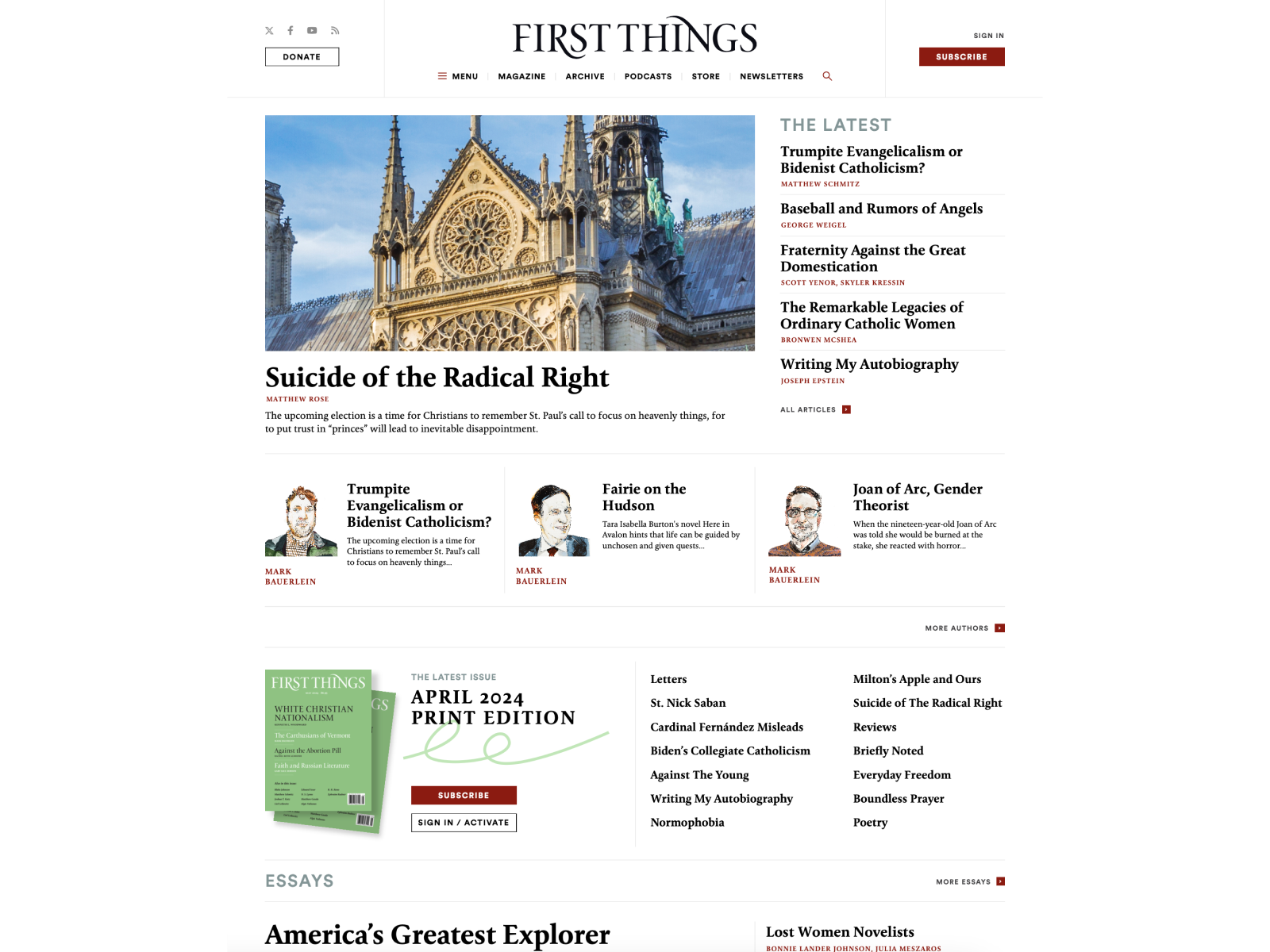 first-things